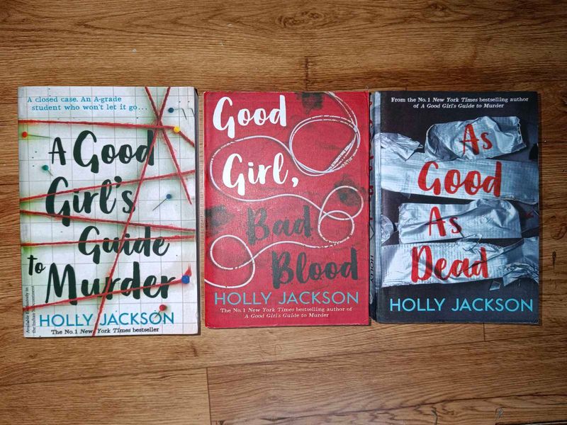 A GOOD GIRL&#39;S GUIDE TO MURDER SET OF 3 BOOKS