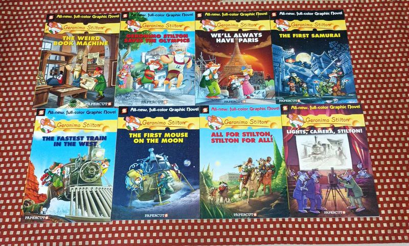 🐭 Geronimo Stilton Graphic Novels