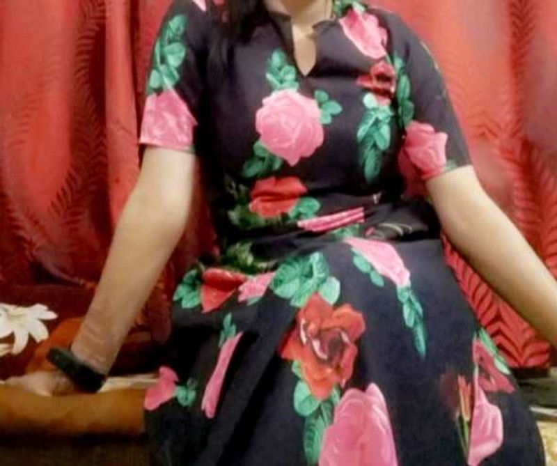 Floral Print Dress