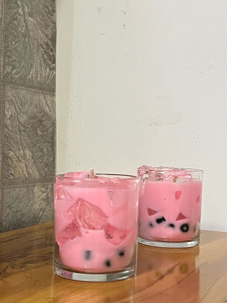 Iced Boba Tea Candles