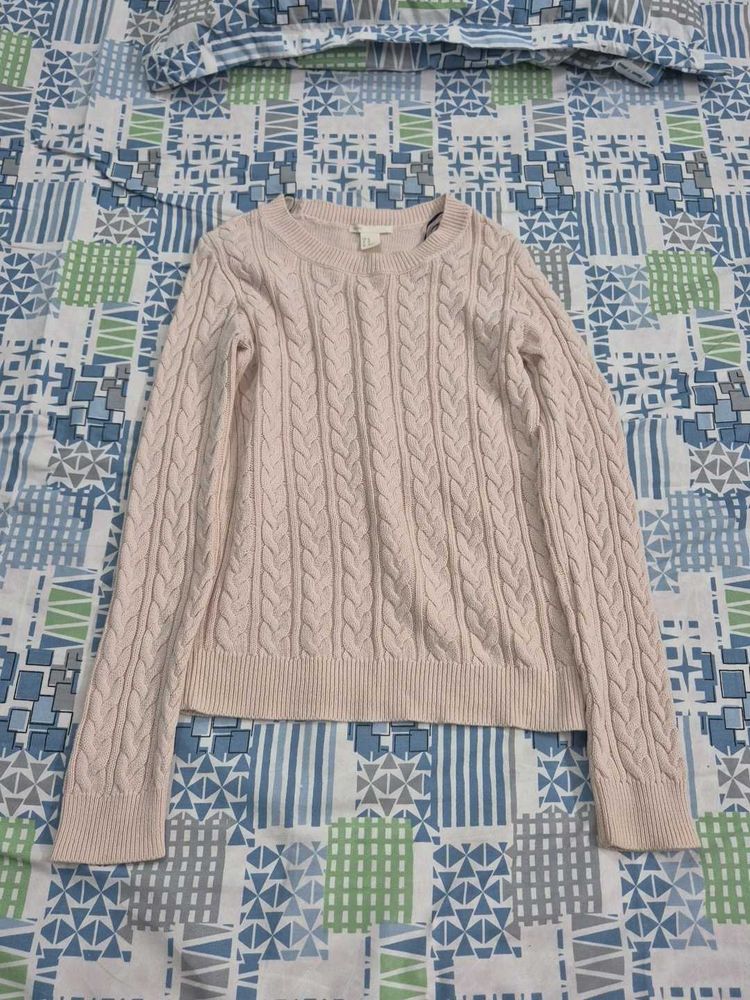 h&amp;m Cable Knit Sweater
