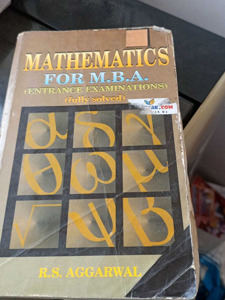 Mathematics for MBA Entrance
