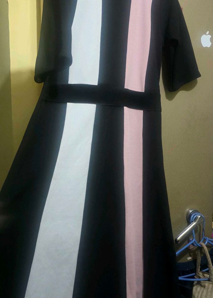 Color Block Maxi Dress