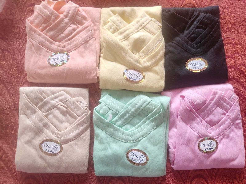 Pastel Cotton Tops (Size 32-80)