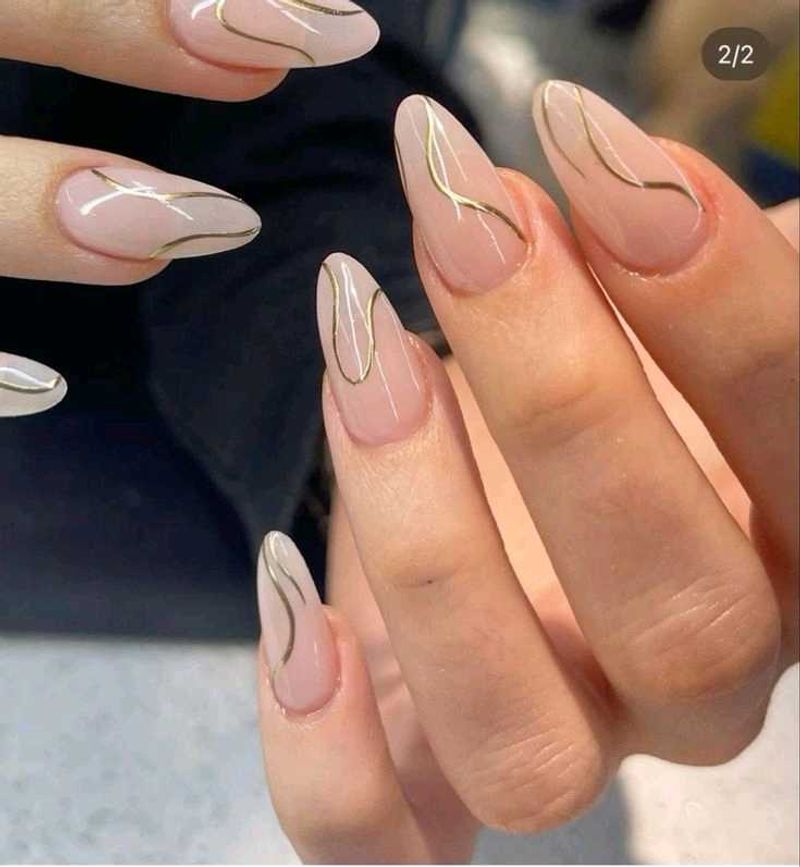 Classy Daily Wear Nail Set!!❤️✨