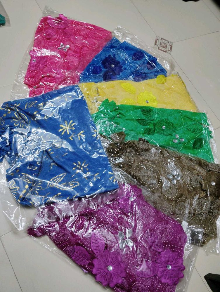 7 Hijab Scarf💜💚💛🩷💙🤎🩵