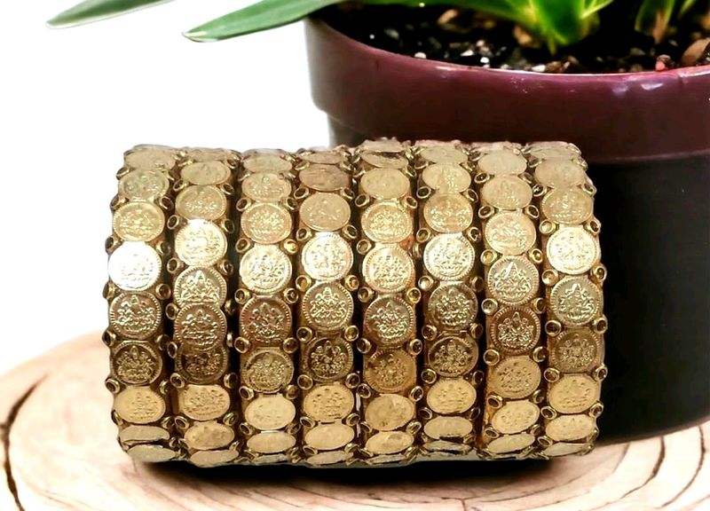 Lakshmi Coin Bangles 8 Bangle