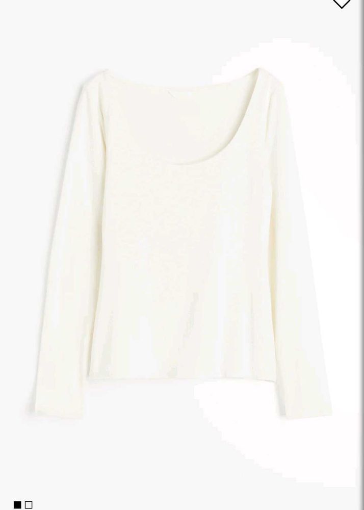 H&amp;m Scoop Neck Top