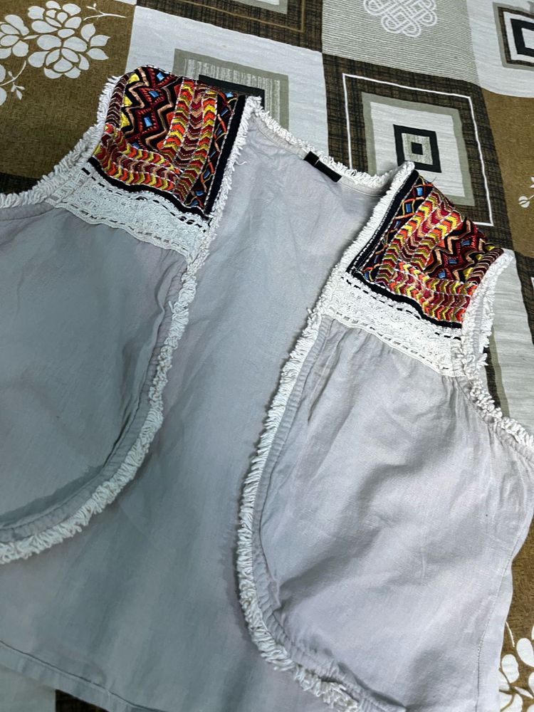 Ethnic Embroidered Top