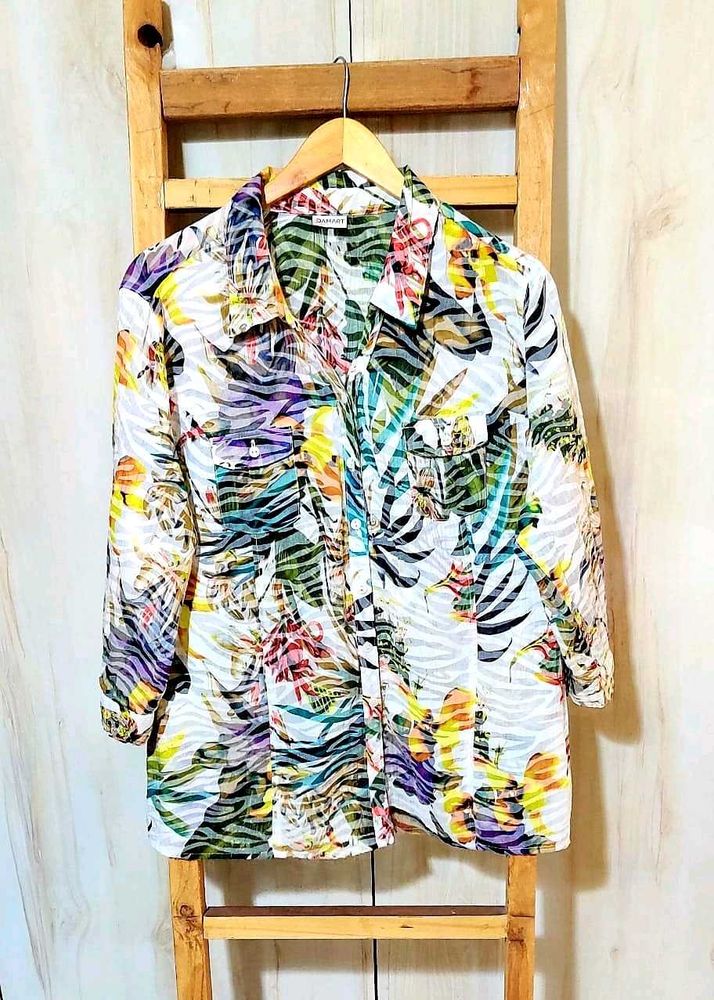 Designer Printed Shirt Size-42