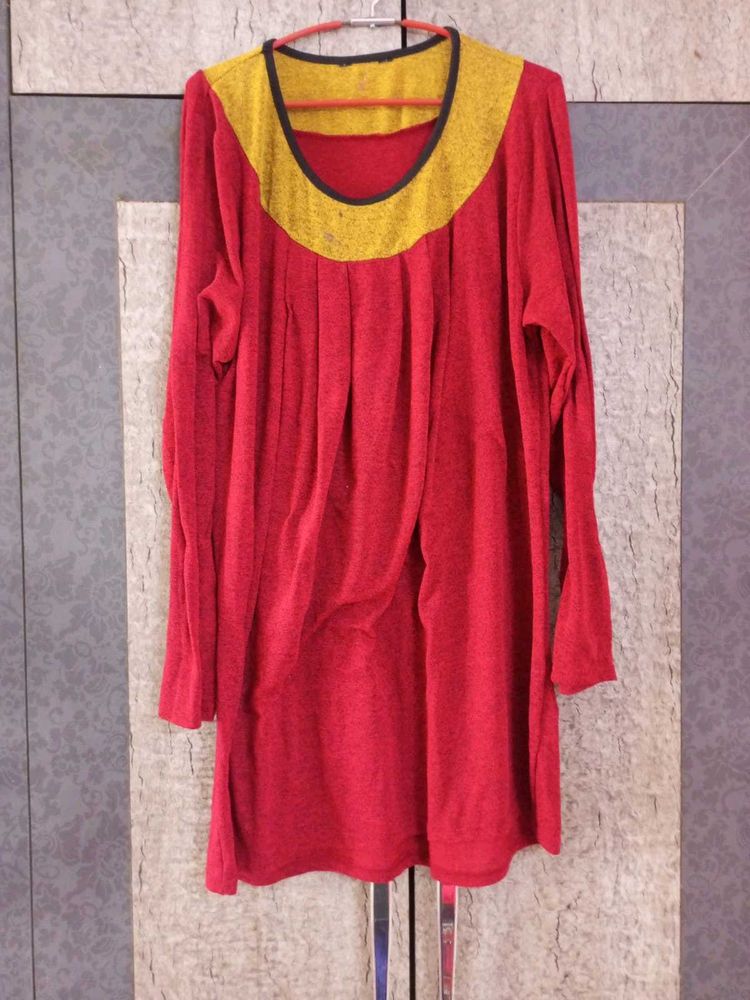 Red &amp; Yellow Top/Tunic