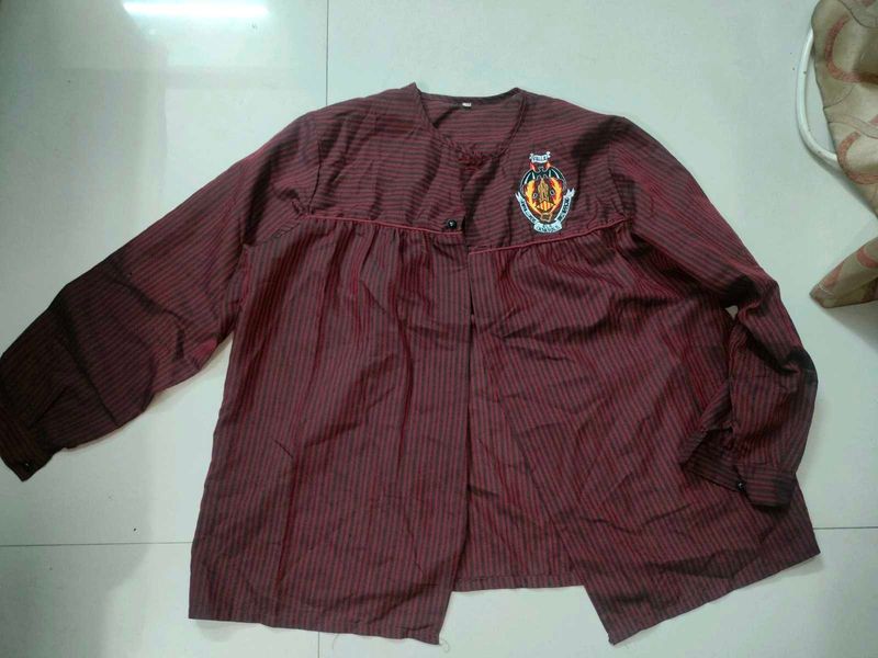 Striped Button-Up Top