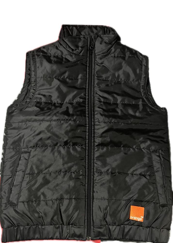 Cut Sleeves Jacket For Men