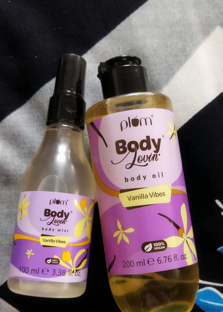 Plum Body Lovin&#39; Vanilla Vibes Set✨🎀