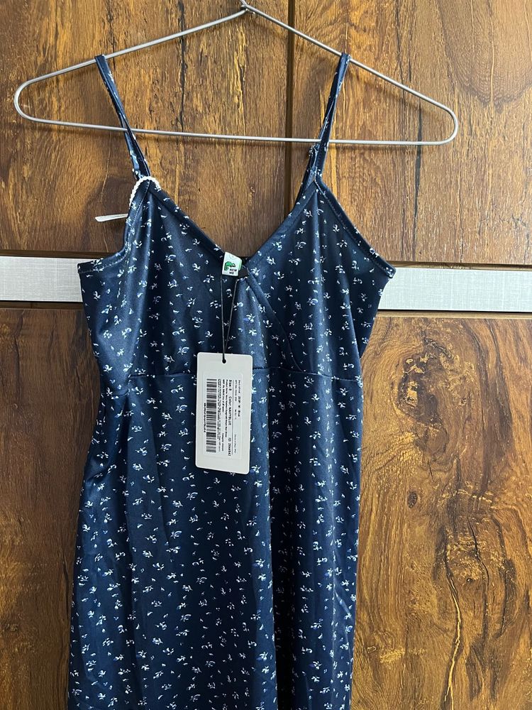 Floral Print Slip Dress - New with Tags