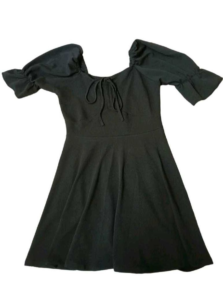 BLACK MINI DRESS