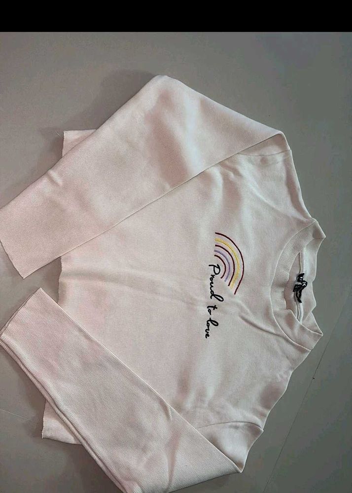 Cute 'Proud to Love' sweatshirt