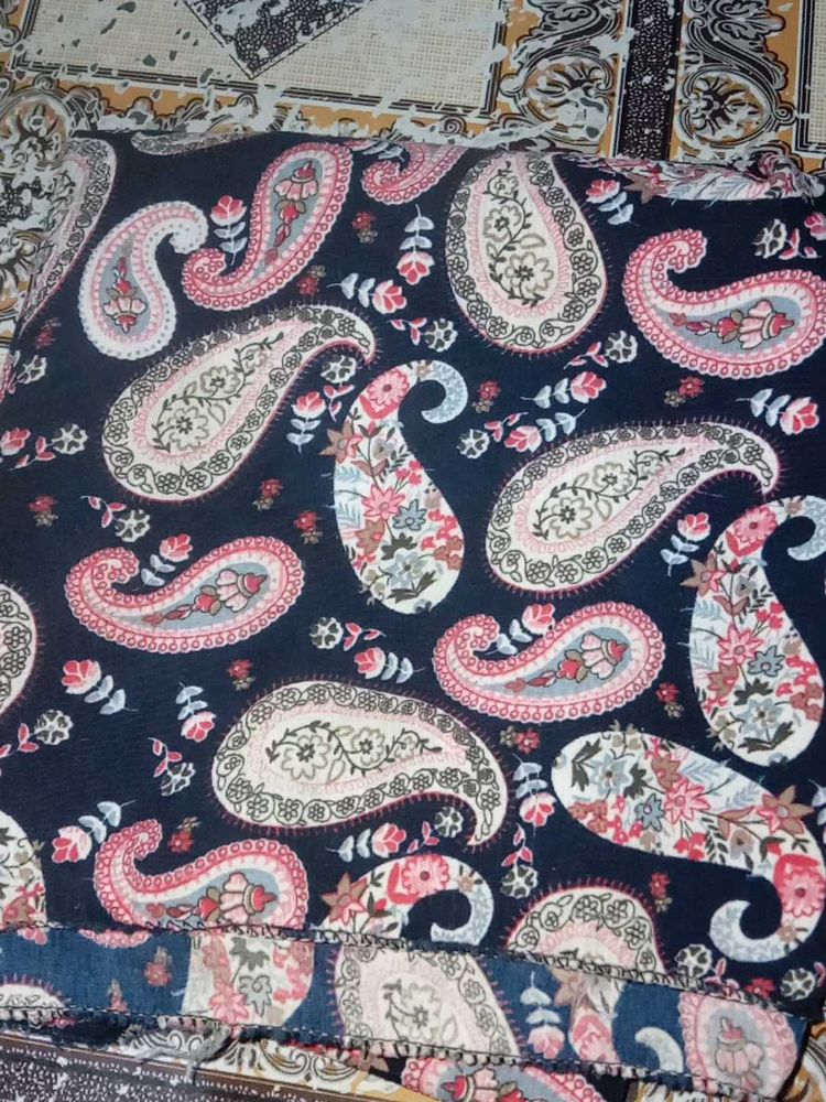 Paisley Print Fabric Dupta Is Verry Pritty