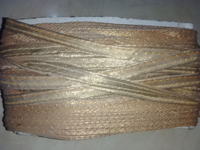 20M Golden Colour Blouse Piping