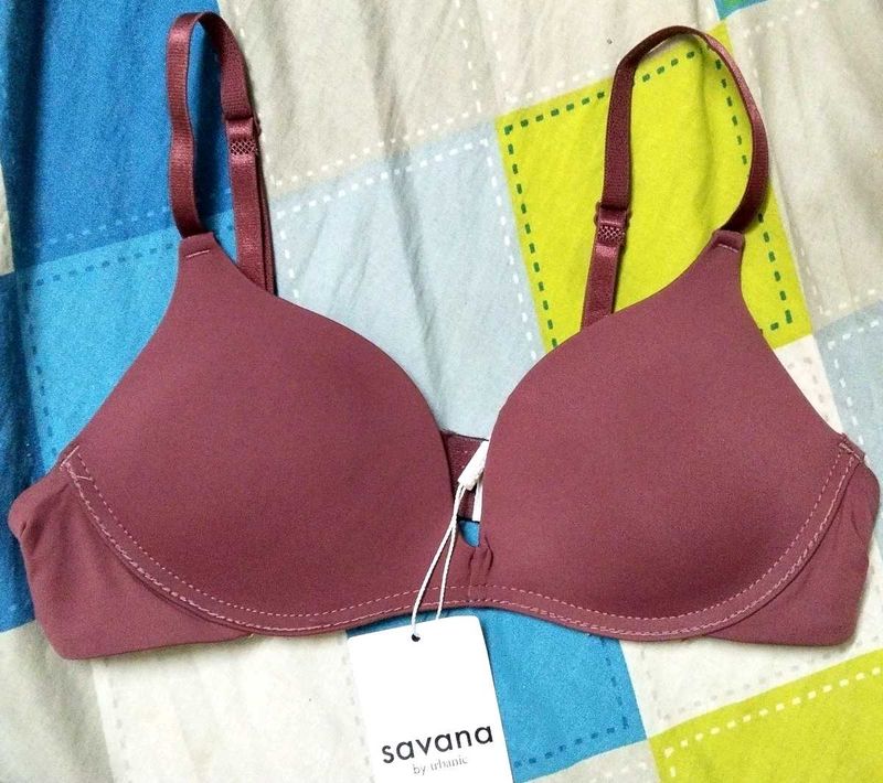 Burgundy Savana Bra