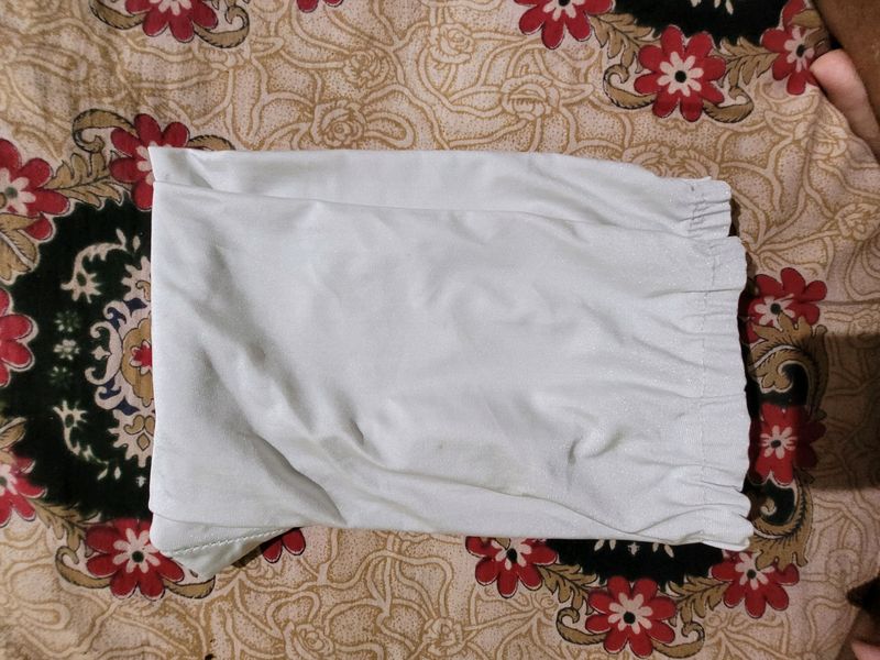 White leggings for girls