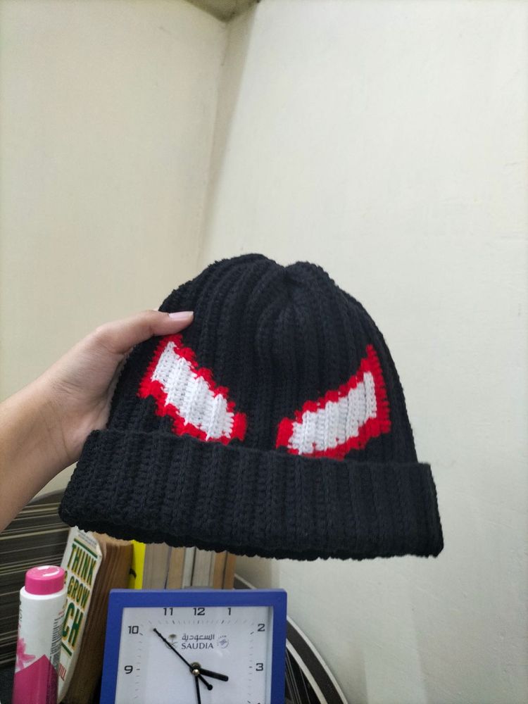 crochet spiderman Beanie