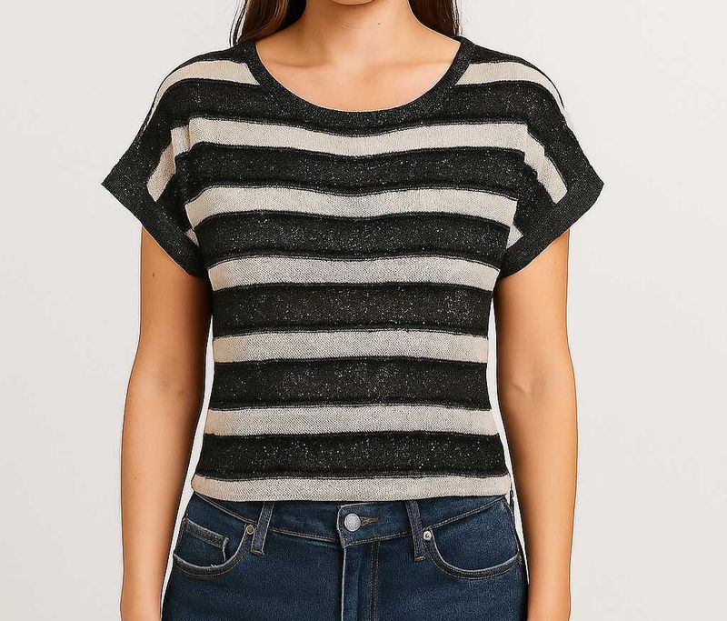 Sheer Shimmer Top