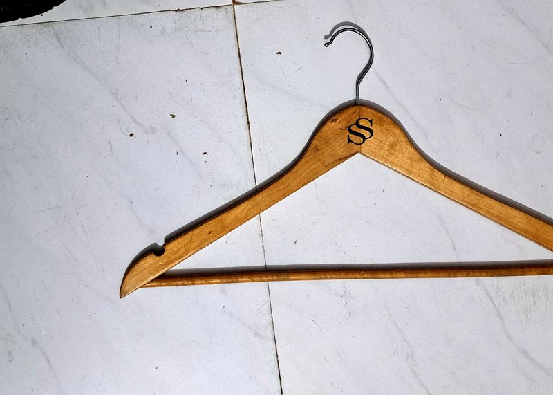 Branded clothing hangers new condition.