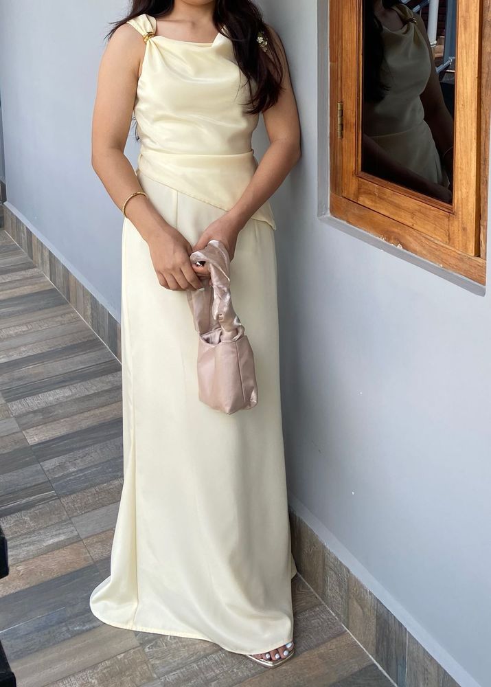 Butter Yellow Twopiece Set