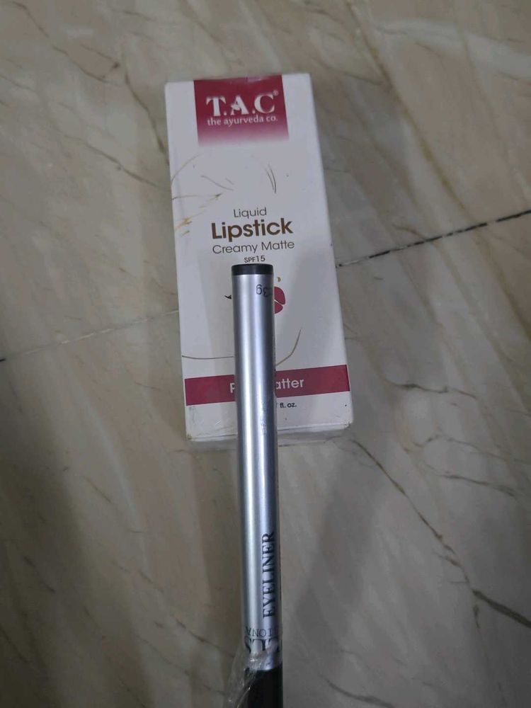 Tac Lipstick And Eyeliner