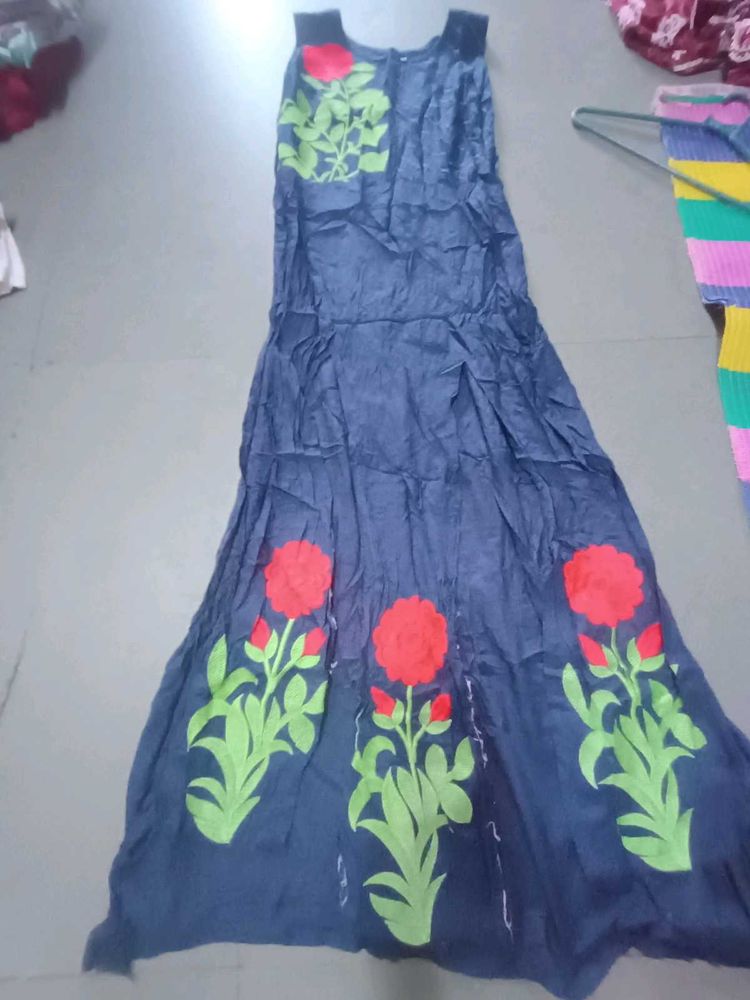 Floral Print Maxi Dress