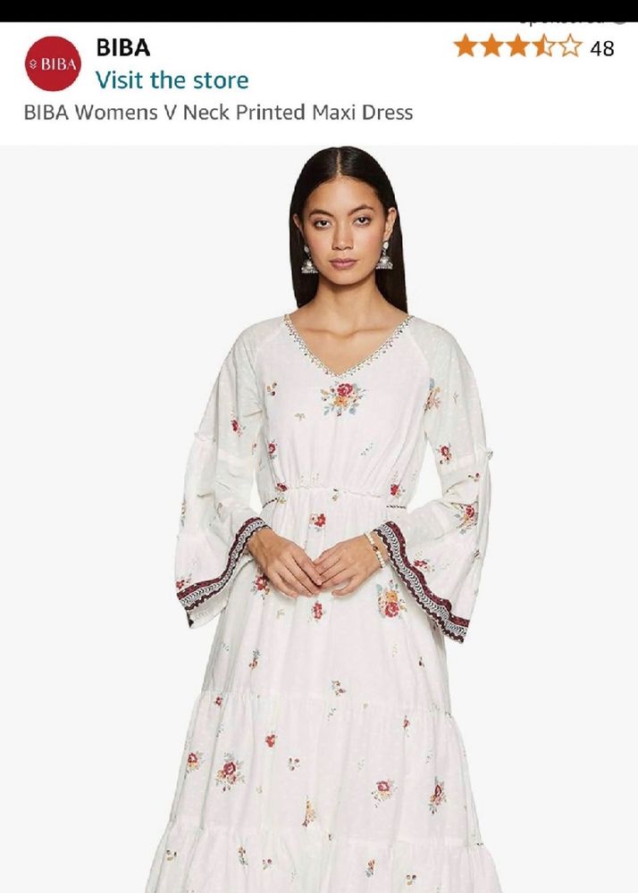 BIBA Floral Maxi Dress