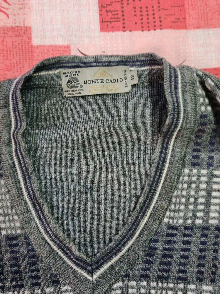 Monte Carlo Wool Sweater Vest