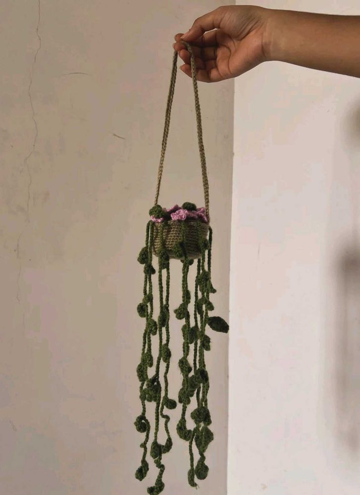 Crochet Flower Pot Hanger