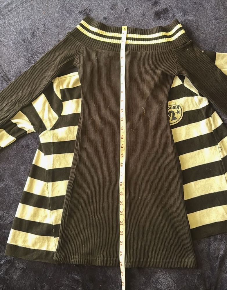 Ribbed Knit Mini Dress