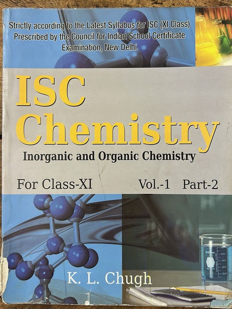 ISC Chemistry Class XI Textbook