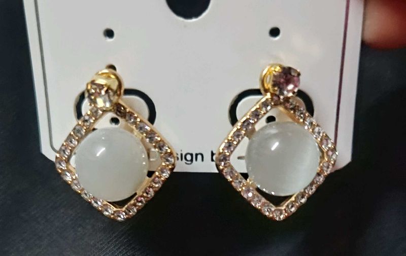 Stylish Diamond Earrings
