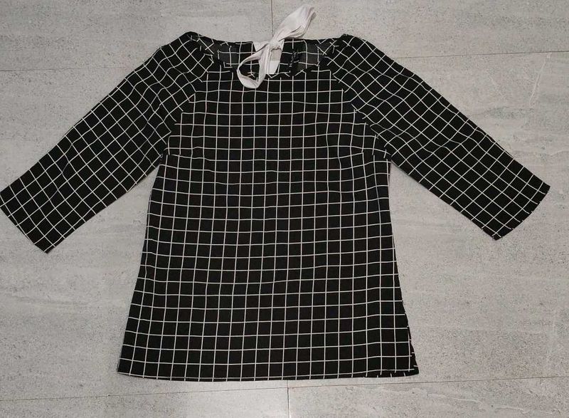 Checkered Mini Dress