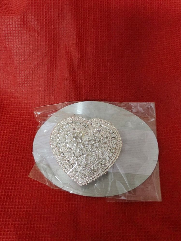 Silver Diamond Hair Pin &amp; Hai