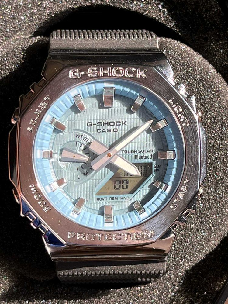 Casio G-shock Metal Blue