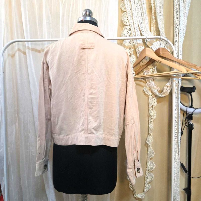 Casual Light Peach Jacket
