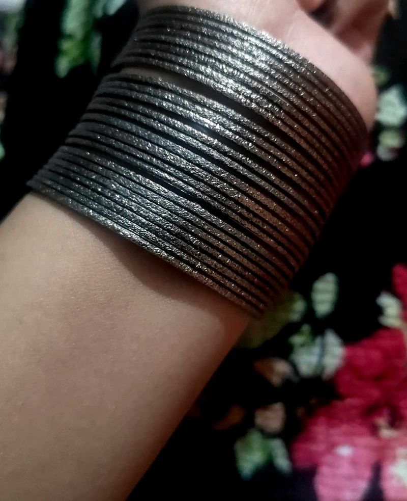 Silver Bangles Set