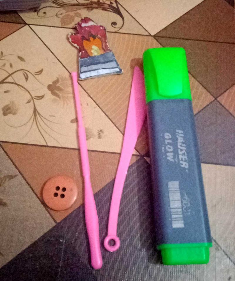 Clay Tools And Marker With Button Free