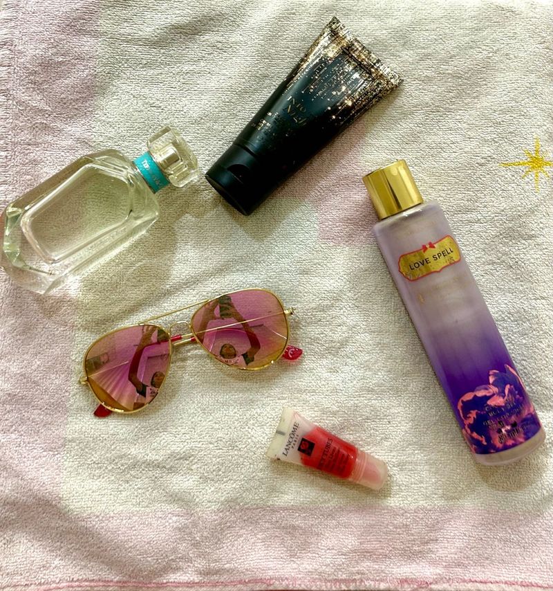 H&amp;M BRAND NEW SUNGLASSES PINK REFLECTIVE AVIATORS