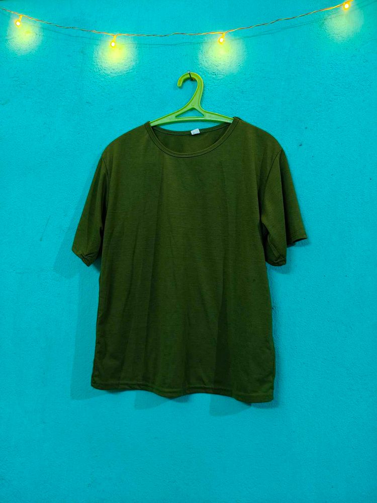 Olive Green T-Shirt
