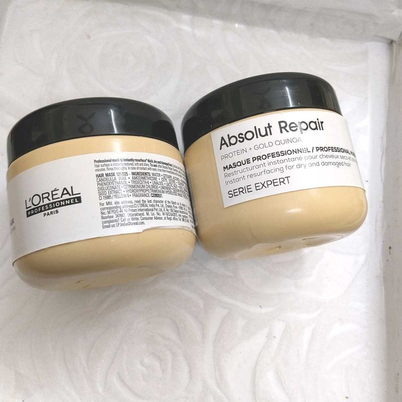 L'Oreal Absolut Repair Hair Mask combo of 2