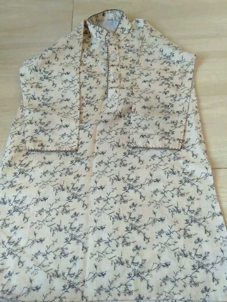Floral Print Kurta