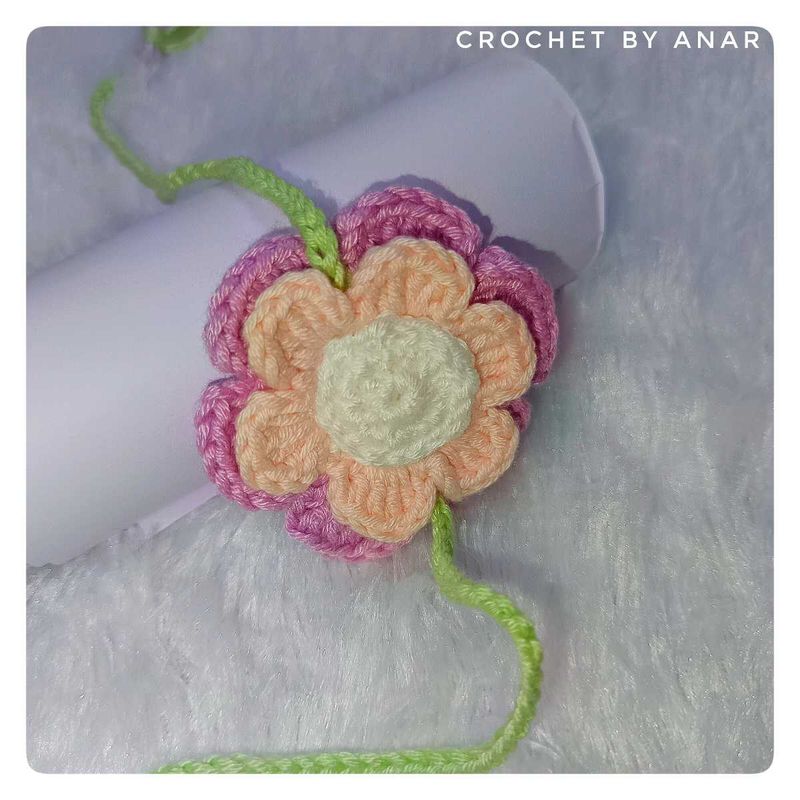 Crochet Handmade Rakhi For Gift