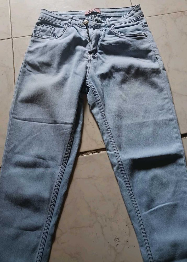 Light Wash Denim Jeans