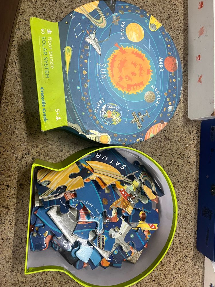 Giant Crocodile Creek Solar System Floor Puzzl